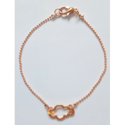rosé gouden wolken armbandje rosé gouden wolken armbandje